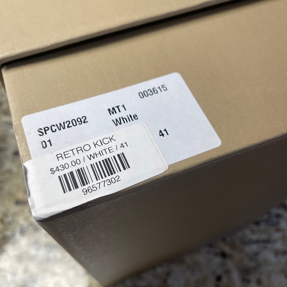 NWT Esseutesse special white Italian sneaker 41 us10 - Picture 10 of 16